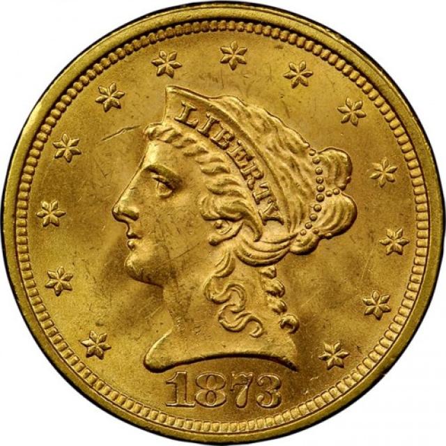 2½ долара 1873, США, США