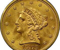 2½ долара 1873, США, США