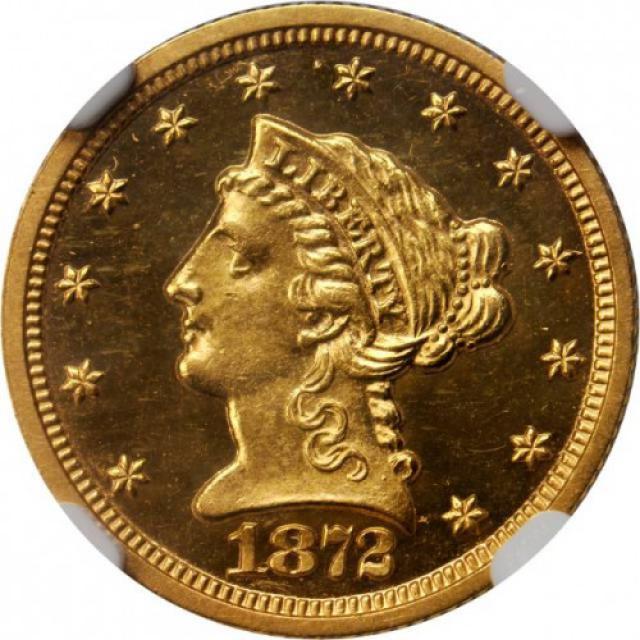 2½ долара 1872, США, США