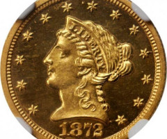 2½ долара 1872, США, США
