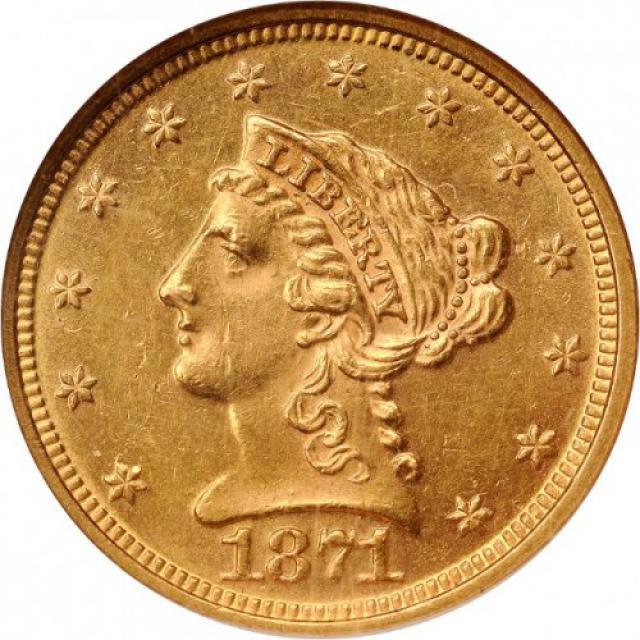 2½ долара 1871, США, США