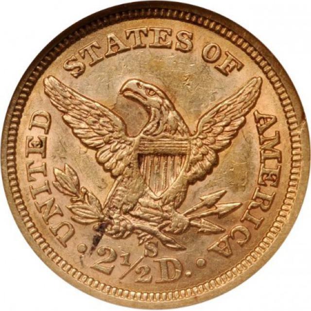 2½ долара 1867, США, США
