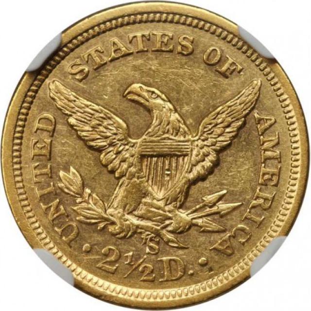 2½ долара 1866, США, США