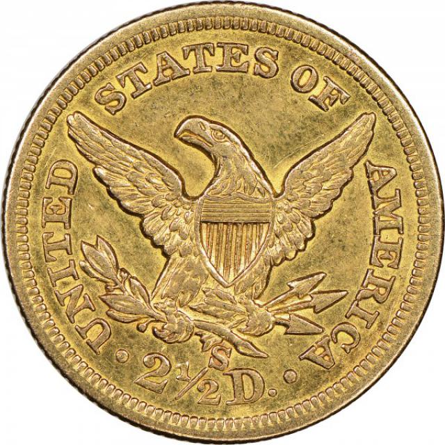 2½ долара 1863, США, США