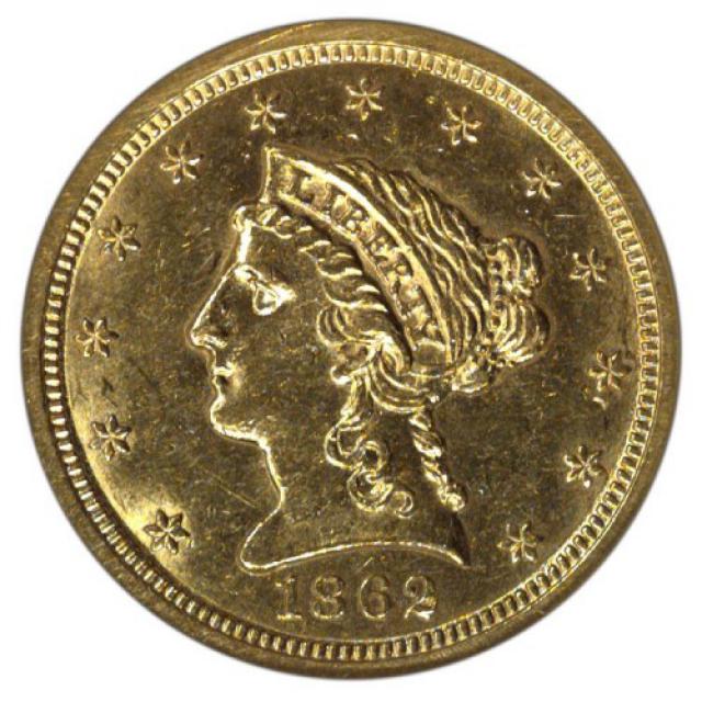 2½ долара 1862, США, США