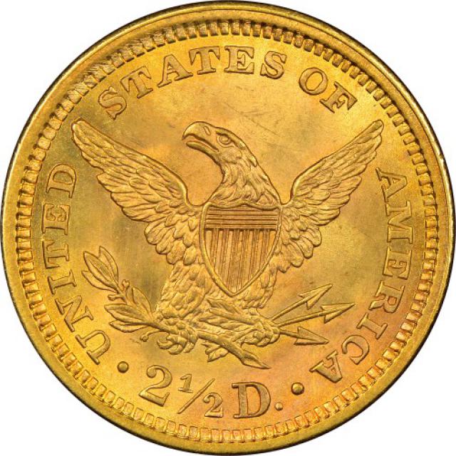 2½ долара 1861, США, США