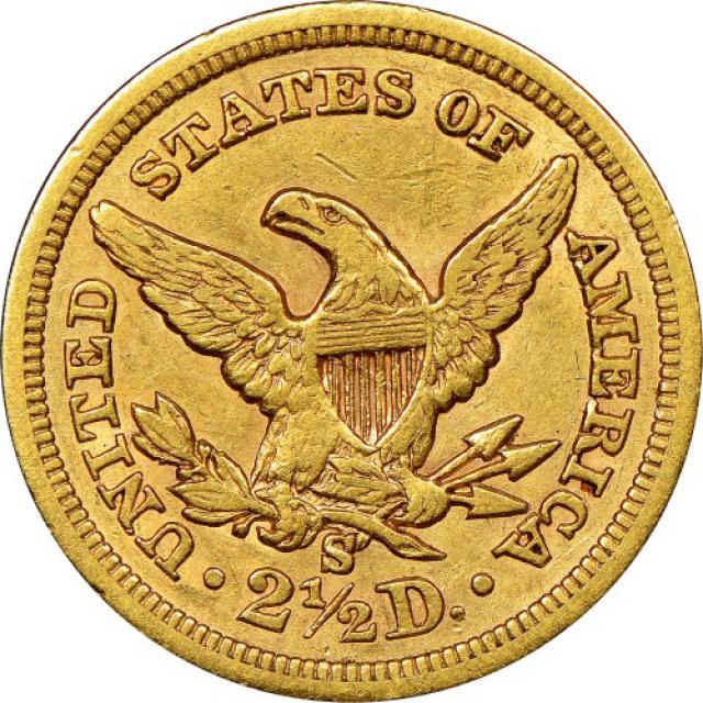 2½ долара 1860, США, США