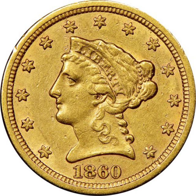 2½ долара 1860, США, США