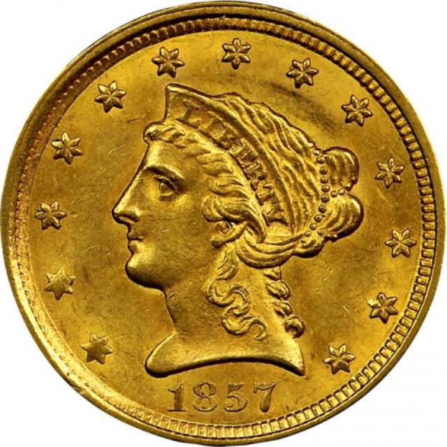 2½ долара 1857, США, США