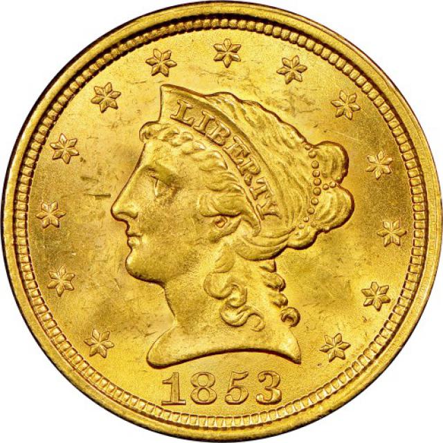 2½ долара 1853, США, США