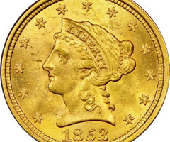 2½ долара 1853, США, США