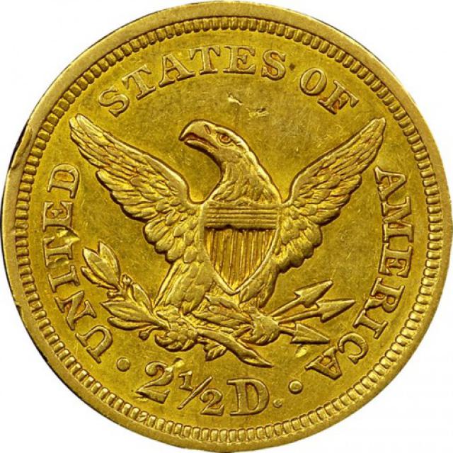 2½ долара 1850, США, США