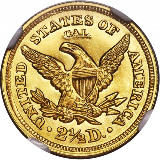 2½ долара 1848, США, США