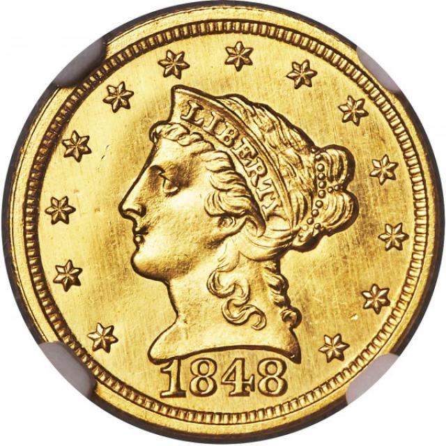2½ долара 1848, США, США