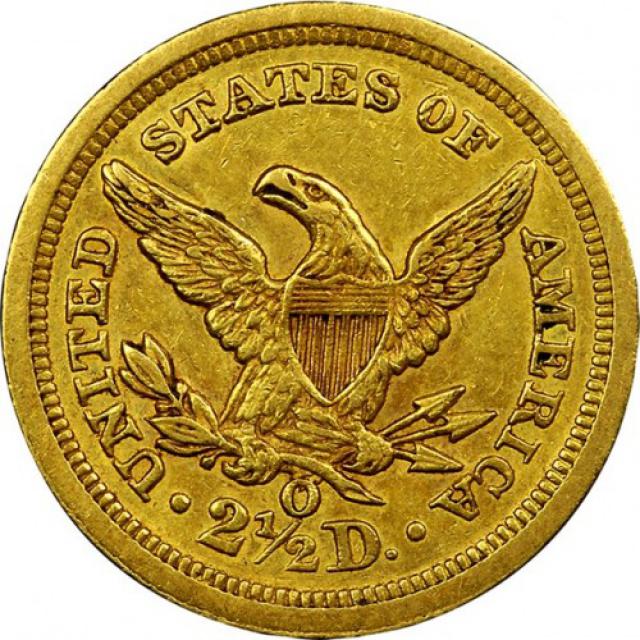 2½ долара 1847, США, США
