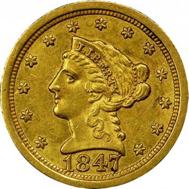 2½ долара 1847, США, США