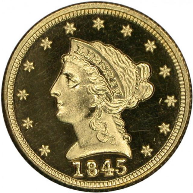2½ долара 1845, США, США