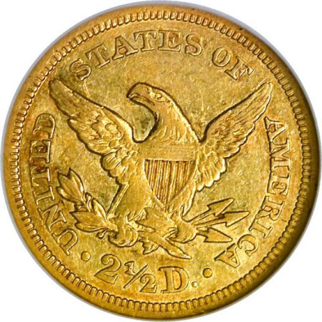 2½ долара 1844, США, США