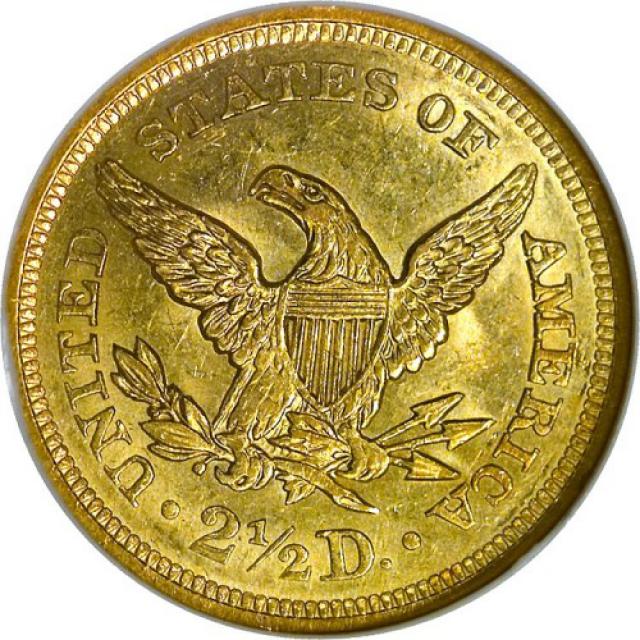 2½ долара 1843, США, США
