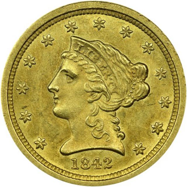 2½ долара 1842, США, США