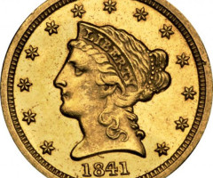 2½ долара 1841, США, США