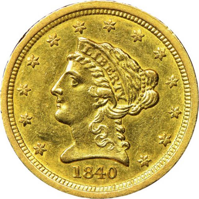 2½ долара 1840, США, США