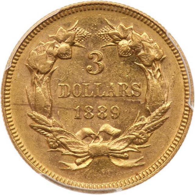 3 долара 1889, США, США