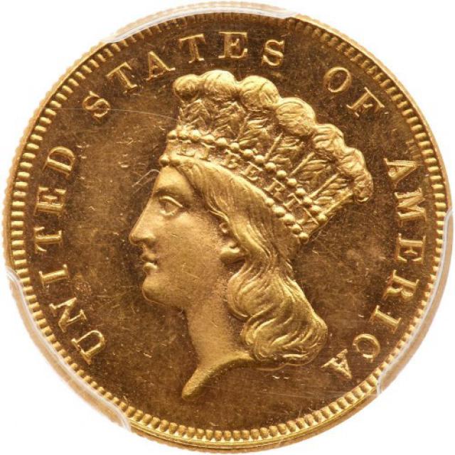 3 долара 1885, США, США