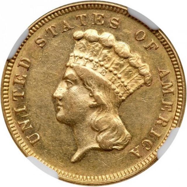 3 долара 1882, США, США