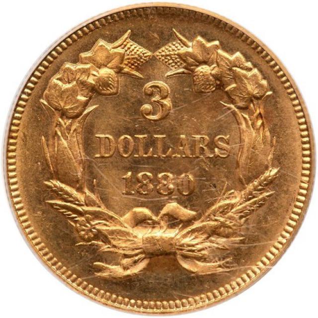 3 долара 1880, США, США