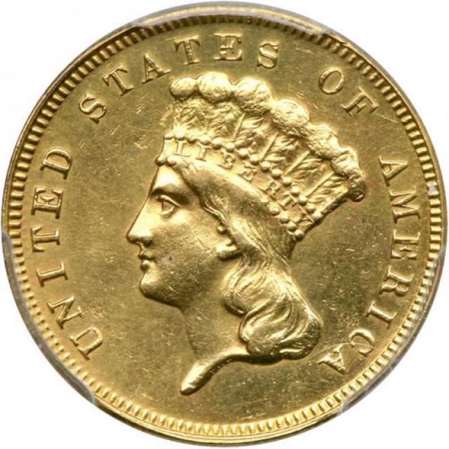3 долара 1877, США, США