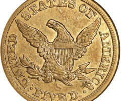 5 доларів 1866, США, США