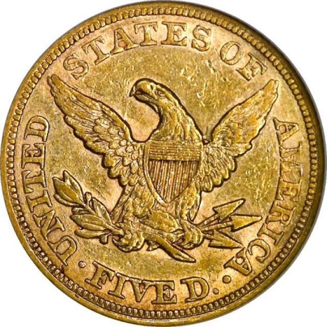 5 доларів 1864, США, США