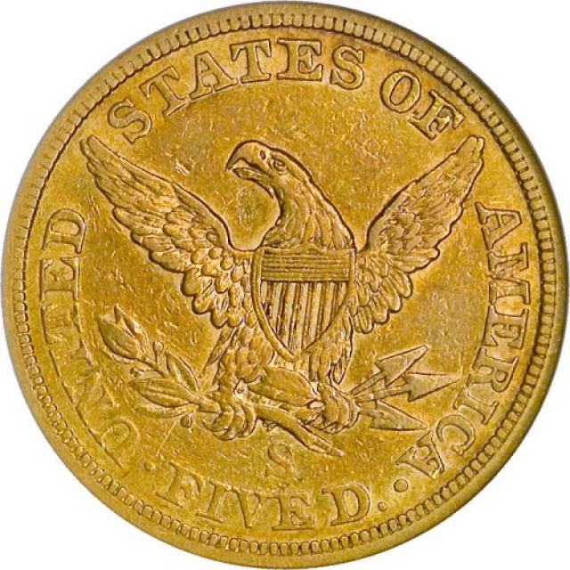 5 доларів 1863, США, США