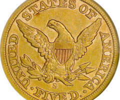 5 доларів 1862, США, США