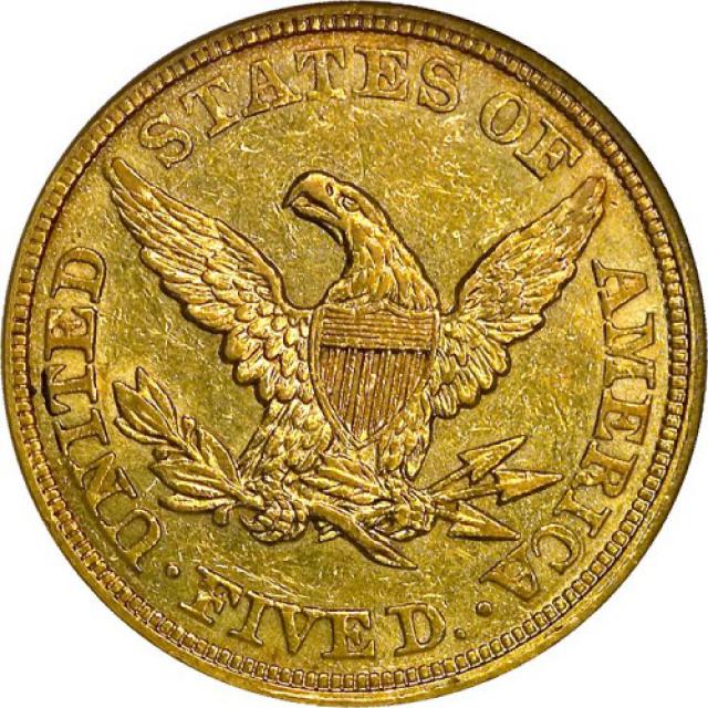 5 доларів 1860, США, США