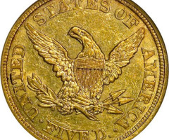 5 доларів 1860, США, США