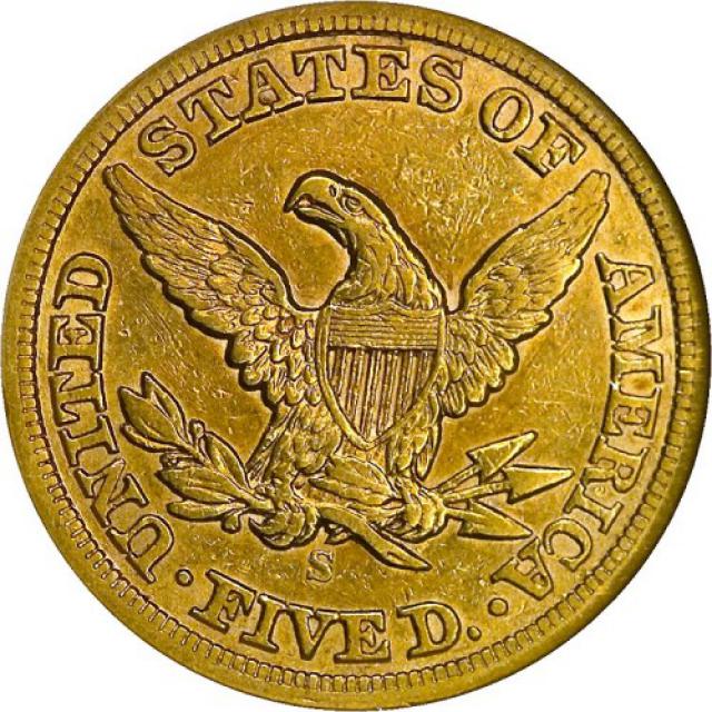 5 доларів 1859, США, США