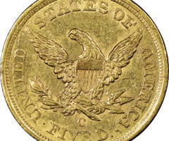 5 доларів 1857, США, США
