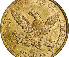 5 доларів 1856, США, США