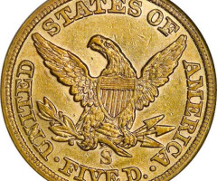 5 доларів 1855, США, США