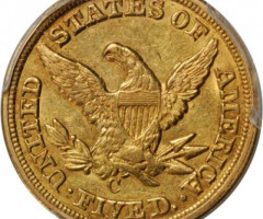 5 доларів 1854, США, США