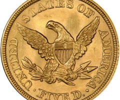 5 доларів 1851, США, США