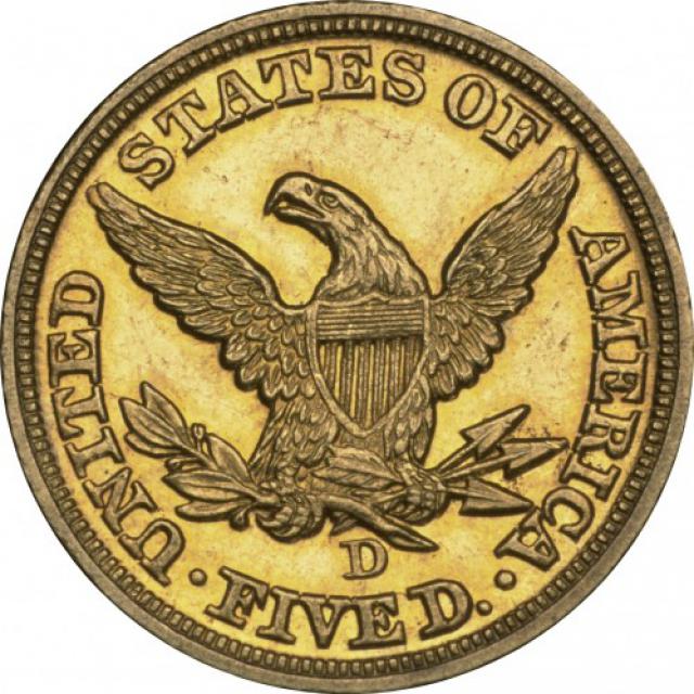 5 доларів 1847, США, США