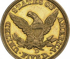 5 доларів 1847, США, США