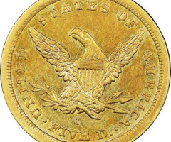 5 доларів 1842, США, США