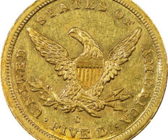 5 доларів 1841, США, США