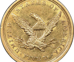 5 доларів 1840, США, США