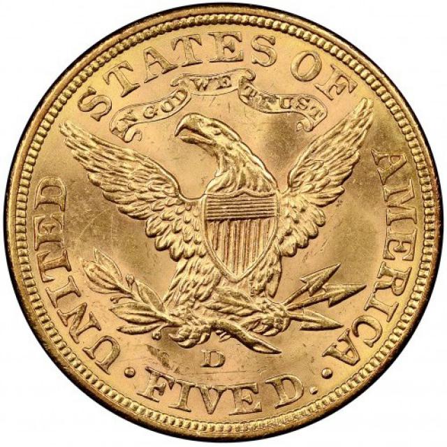 Монета Half Eagle, 5 доларів 1907, США, США