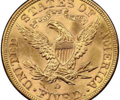 Монета Half Eagle, 5 доларів 1907, США, США